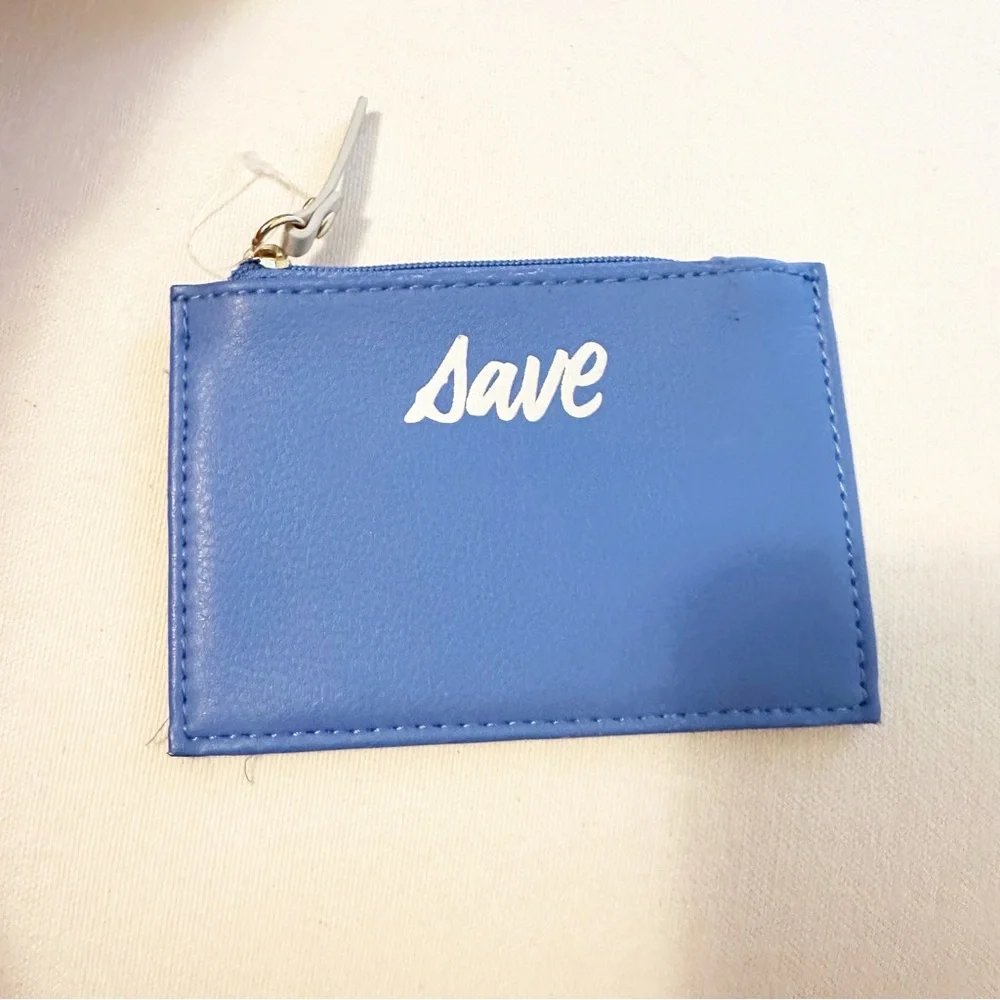 American Eagle Aerie Womens Save/Spend Coin Card Case Wallet